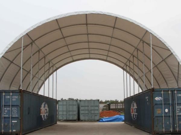  Waterproof container shelter 