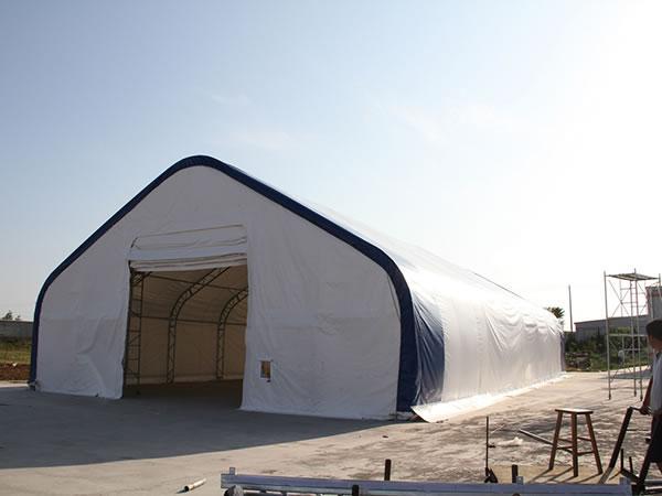  Wind resistant storage building 